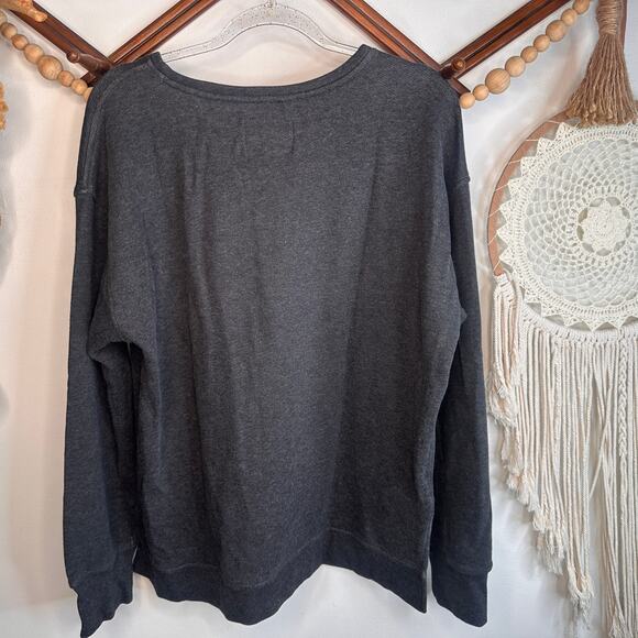 Victoria Sport Gray Oversized Sweatshirt - Picture 3 of 4